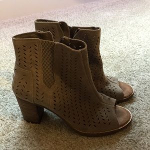 Open-Toed Booties